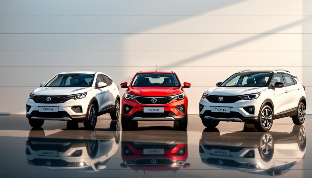 TATA Electric Car,Nexon EV, Punch EV, Tigor EV